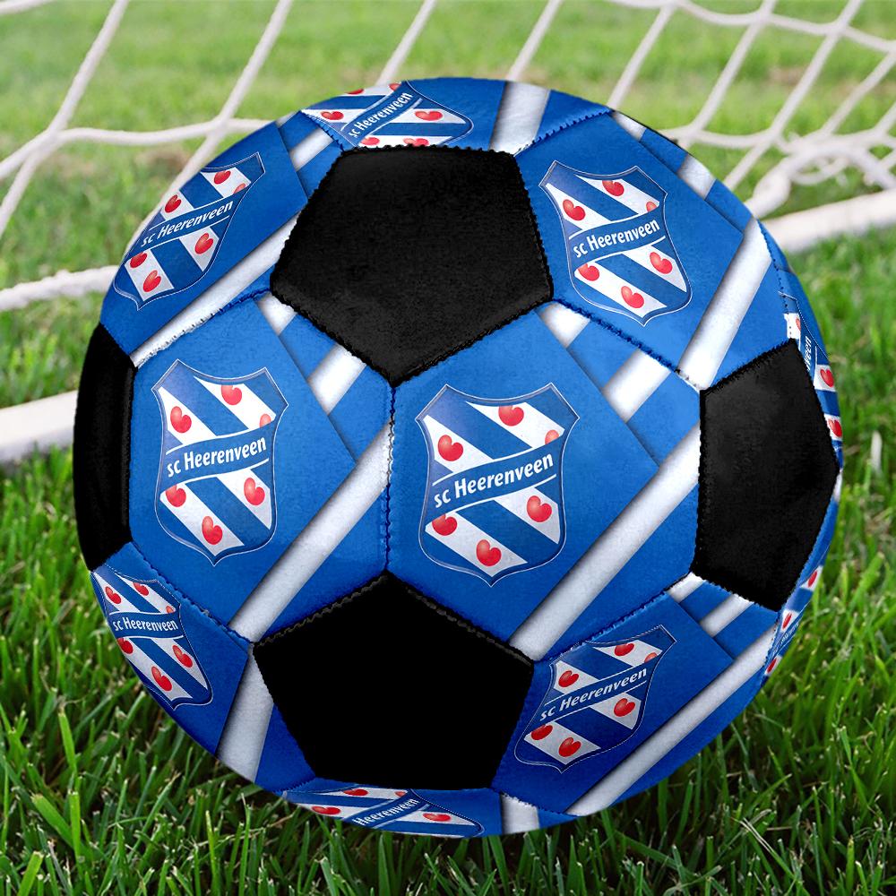 РАЗМЕР 5 Футбольный мяч SC Heerenveen Цветной Для всех возрастов Машинная строчка ПВХ Готов к соревнованиям Прочный Высокий отскок