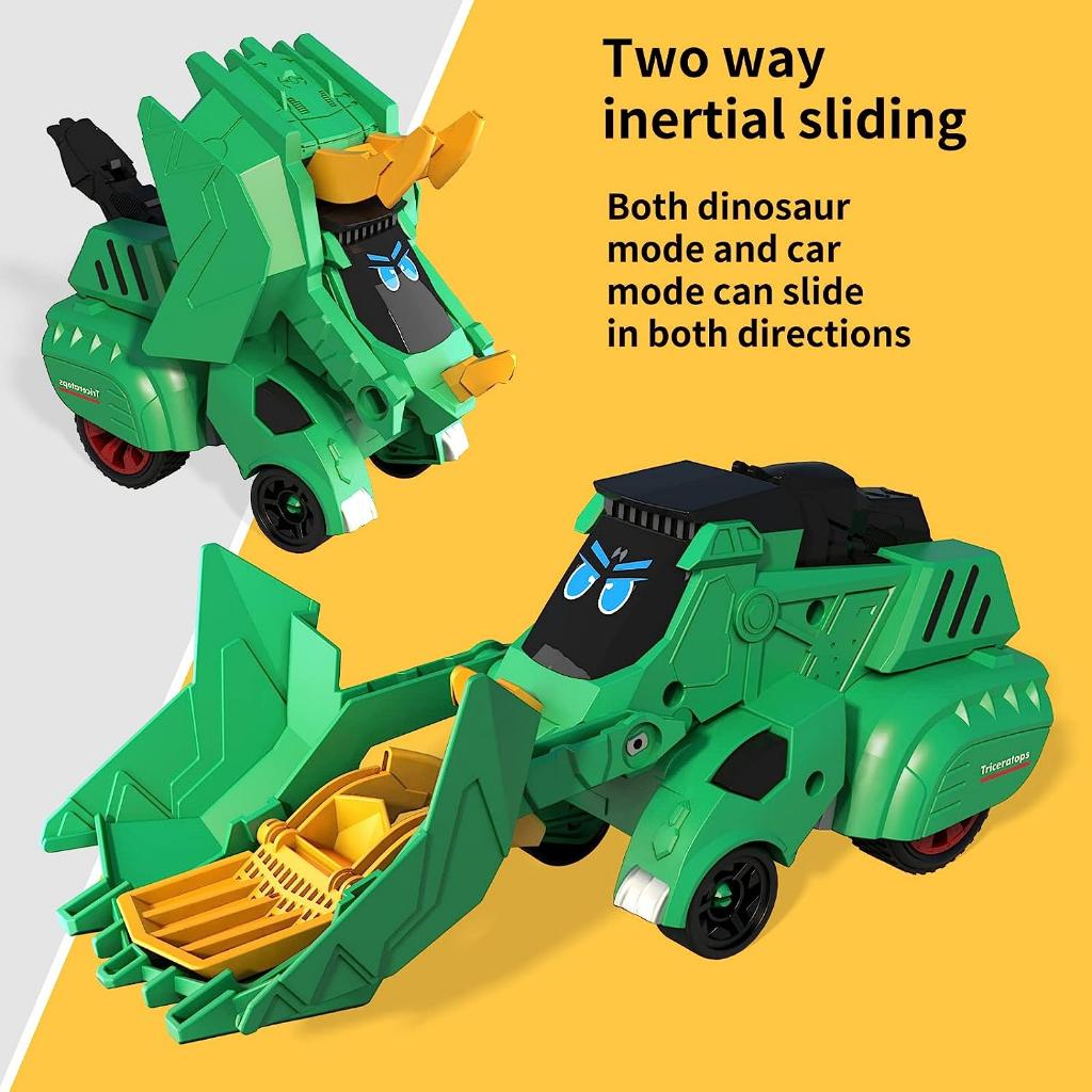 Динозавр игрушечный автомобиль деформация аварии автомобиль экскаватор модель инерционный инженерный автомобиль мальчик 3/5/8 лет