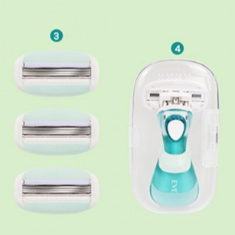 Dorco Eve Women S Hair Removal Set