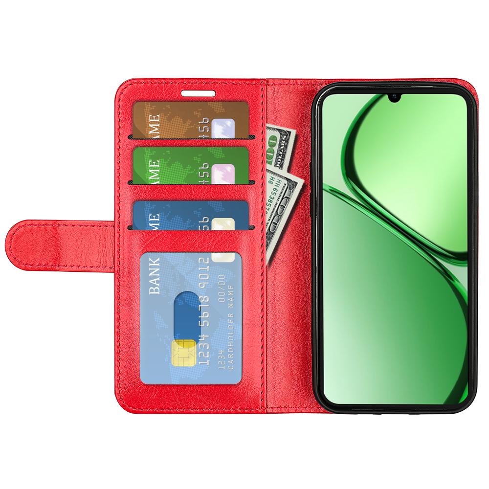 Для Realme Note 60x 4G/C63 4G/C61 4G Чехол-кошелек Кожа с текстурой Crazy Horse Подставка Чехол для телефона