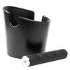TAMPURE Espresso Knock Box, a coffee tool for removing coffee grounds after brewing espresso, for commercial and home use, black