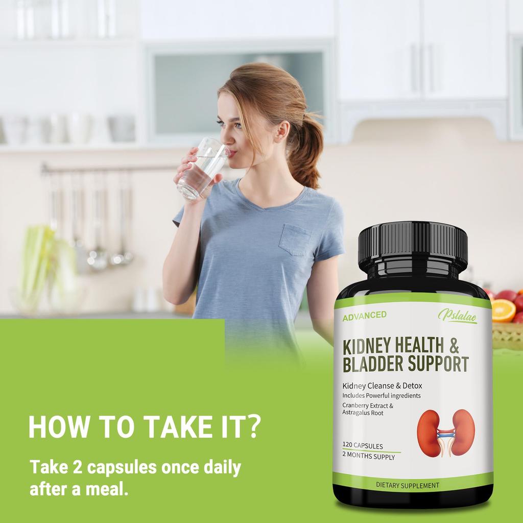 Pslalae - Cranberry Extract and Astragalus Root Capsules - Kidney and Bladder Health