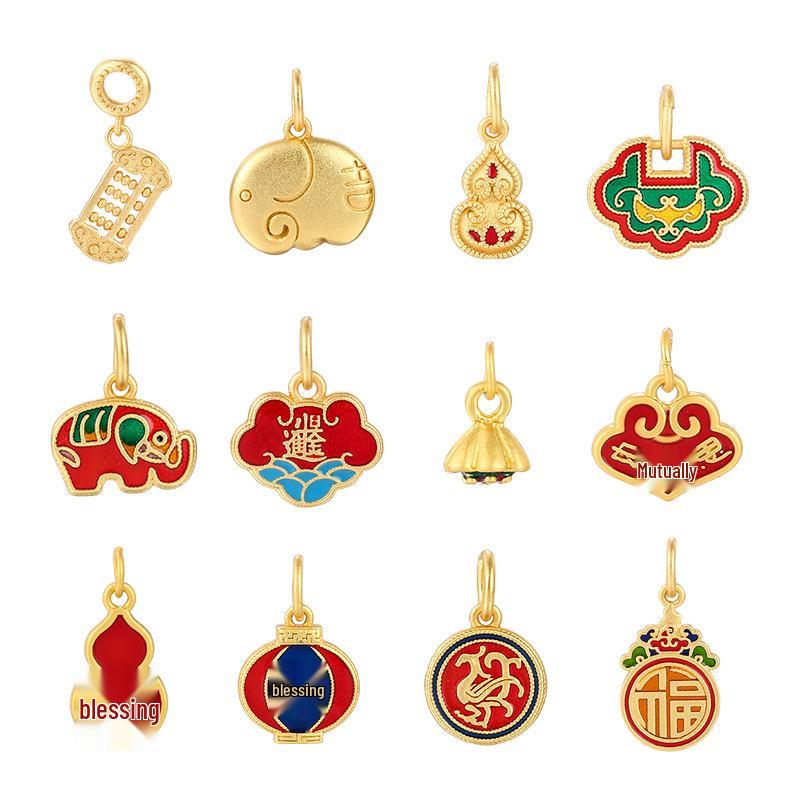 Древние золотые песочные перегородчатые бусины для изготовления украшений своими руками: Маленькая подвеска-капля, ожерелье и браслет, аксессуары