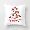 Christmas Red Pillow Set Christmas Printed Sofa Gift Home Decoration Pillowcase Christmas Gift Pillowcase