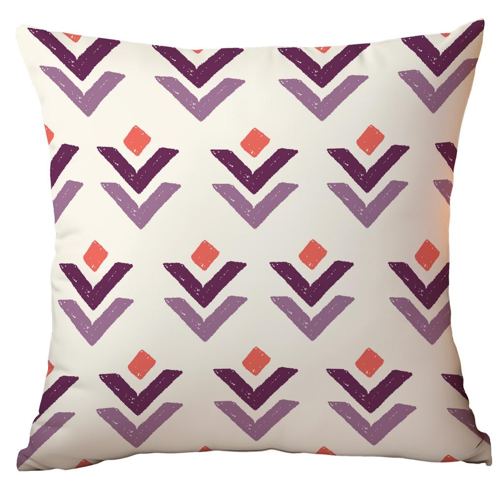 Polyester Colorful Geometric Pillow Case Combination Home Sofa Cushion Pillow Case