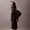 Calvin Klein Мягкие Эластичные Удобные Повседневные Брюки для Сна Женские низы Космический Черный QS7378