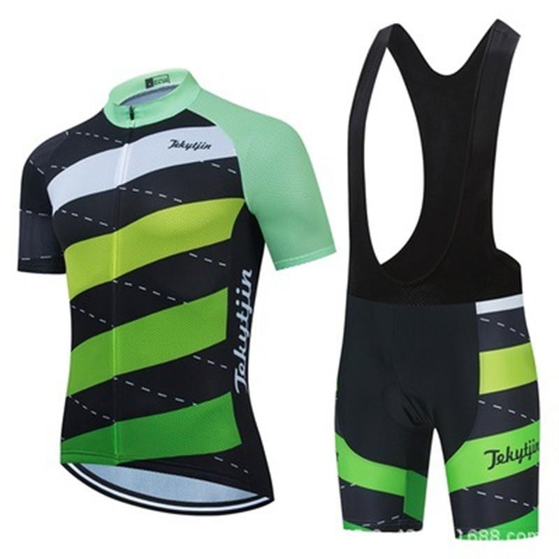 Men Women Cycling Jersey Shorts Set Quick Dry Breathable Mountain Bike Outfit Season