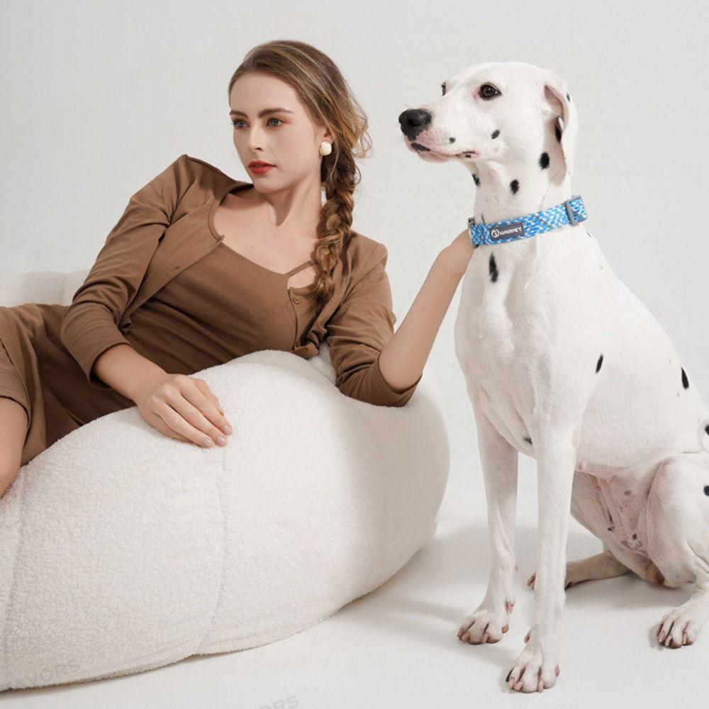 Светоотражающий ошейник для собак в ночное время Нейлоновые ошейники для кошек Аксессуары для домашних животных Ошейник для выгула собак Pet