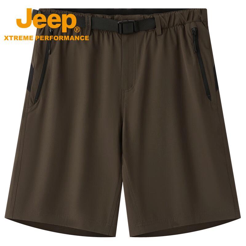 Jeep Мужские летние быстросохнущие шорты для хайкинга на открытом воздухе