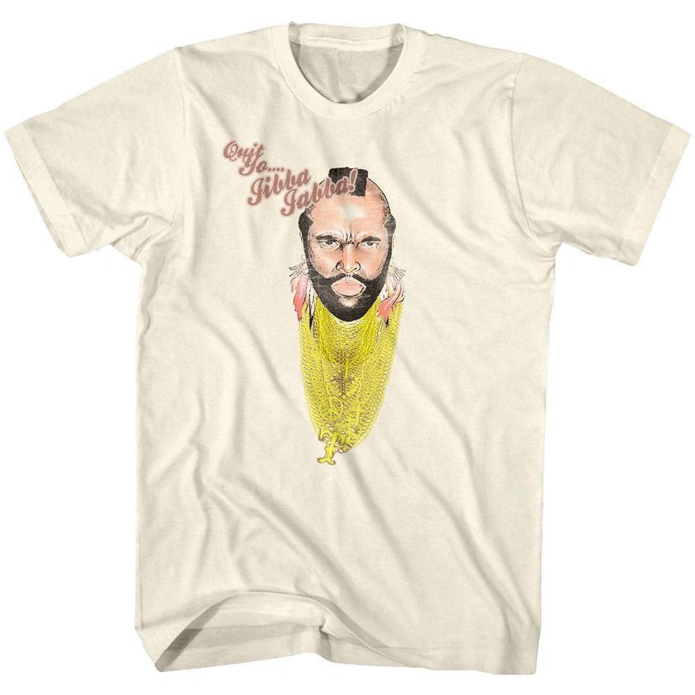 Мужская футболка Mr T Quit Yo Jibba Jabba
