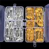 150Pcs/Box 27/32/38/45/55mm Safety Pins DIY Sew Brooch Durable Sewing Tools  for Clothes Sewing