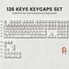 Xiaomi Womier 138 Keys Retro Brown Gray PBT Keycap Double Shot Cherry Profile Key Caps for Cherry MX Switches Mechanical Gamer Keyboard