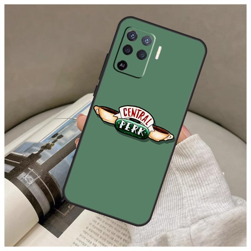 Чехол Central Perk Friends для Oppo A16 A76 A96 A60 A98 A58 A78 A18 A38 A80 A40 A77 A57 A17 A74 A54 A94 A15 A5 Pro