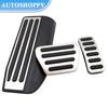 Gas Fuel Brake Pedal Covers Pads For Range Rover Sport Discovery5 2013 2014 2015-2020 Auto Footrest Pedals Cover Car Styling