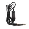 Gaming Headset Replacement Cable Inline Mute Volume Control Headphones Replacement Sound Cable with Mic for Logitech