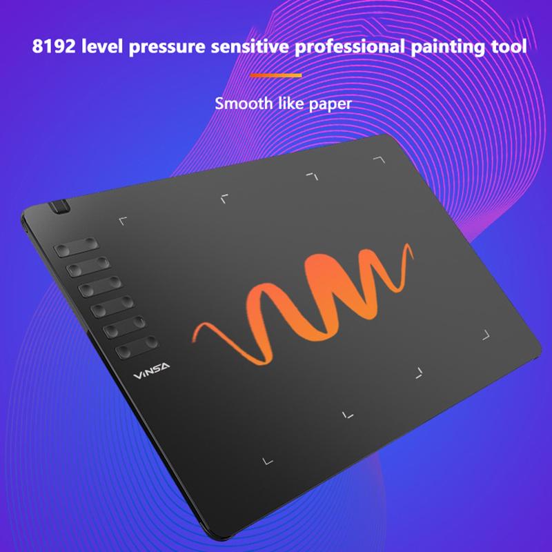 Графический планшет для рисования Цифровой планшет для письма Доска для рисования Для телефона Android Windows Mac Ноутбук для рисования Курс дизайна