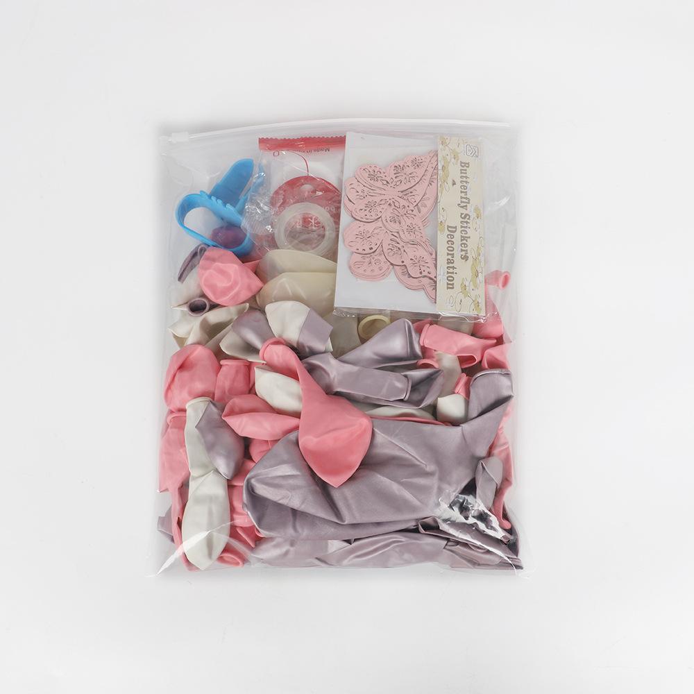 Розовый воздушный шар, гирлянда, арка, комплект, украшения для дня рождения, детский день рождения, фольга, воздушный шар из белого золота, свадебный декор, детский душ, Globos