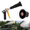 Пистолет-распылитель высокого давления из нержавеющей стали, садовый распылитель для газона, распылительная головка, большой объем воды, спринклер для орошения, 1 шт.