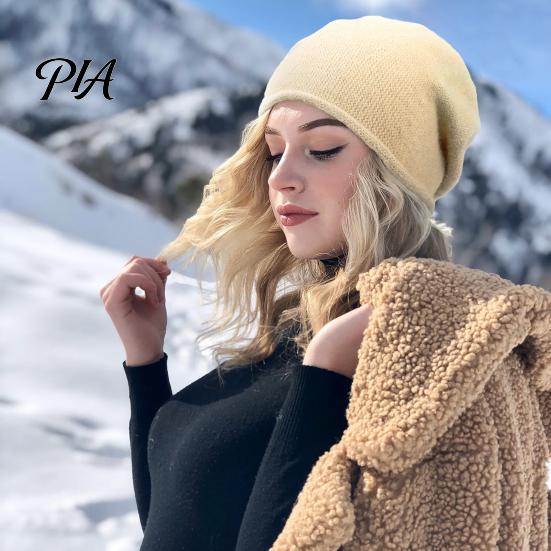 Winter Knitted Hats for Men Women Slouchy Hat, Warm Autumn Soft Cozy Fashion Headwear Travel Ski Cap, Solid Color Skull Cap Hiking Outdoor Walks Caps