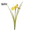 Furnishing Flowers 26" Artificial Iris Flower, Real Touch Fake Flower Bouquet with Long Stem Home Decor for Arrangement, Wedding Centerpiece,