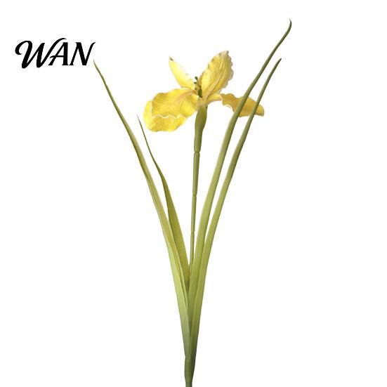 Furnishing Flowers 26" Artificial Iris Flower, Real Touch Fake Flower Bouquet with Long Stem Home Decor for Arrangement, Wedding Centerpiece,