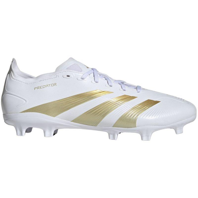 Adidas predator league fg soccer shoes white