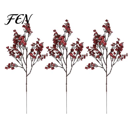 Safe Faux Floral Decor for Pets Realistic Artificial Flowers Autumn Home Decoration, Silk Decorative Entryway Branches Halloween Table Centerpiece And