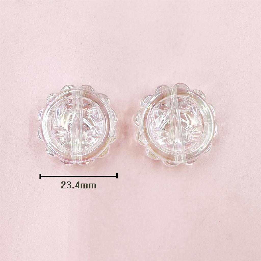 Модные акриловые DIY 10 шт. DIY ювелирные аксессуары для изготовления браслетов и сережек свободные бусины 23,4 мм кошка