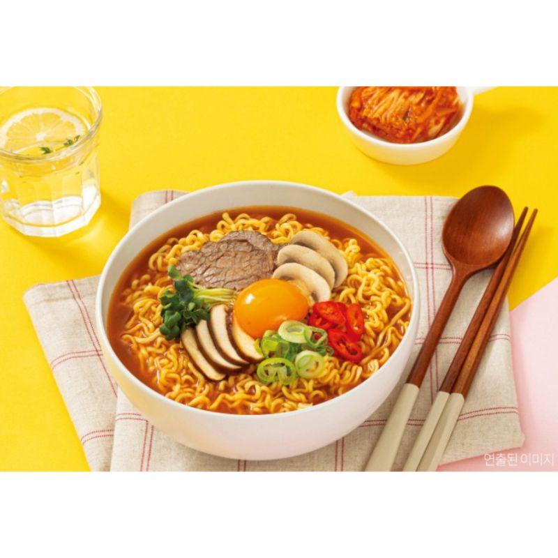 Otoki Jin Ramen Пряный вкус 120 г x 5 упаковок Корейская лапша быстрого приготовления