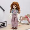 Fashion 1/6 BJD Doll Outfit Casual Set 30cm Doll Clothes Trendy Doll Dress Set  Girls Toy Gifts