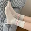 Tutu Bear Bear, Thickened Warm Cartoon Medium Tube Socks Wool Socks Stacking Socks Children