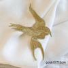 1 Pair Cute Flying Birds Embroidered Swallows Patches Applique Patch Accessories Clothing Decoration