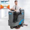 Electric Ride-On Floor Scrubber: Industrial, Commercial Workshop Sweeper, Vacuum & Mop Combo