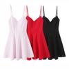 2025 Spring Women's European & American Sweetheart Neck Mini Dress