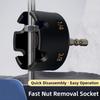 3/8 1/4 1/2 Nut Drill Bit Socket High-Hardness Nut Remover  Drill Attachment