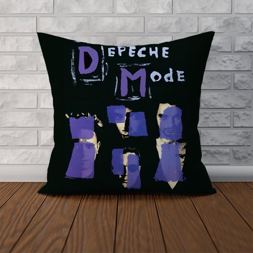 Band DDepeche Mode Pillow Case For Car Sofa Decorative Home Doublesided Print Plush Square Throw Pillow Cushion Cover