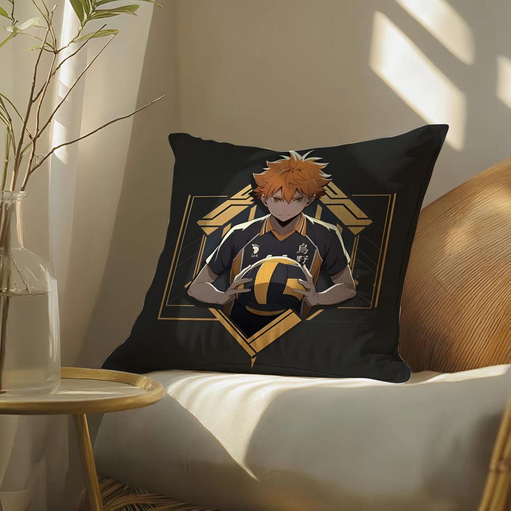 Haikyuu Pillow Case Pillowcase, Double-Sided Printed, Sofa Cushion, Bedroom Headboard