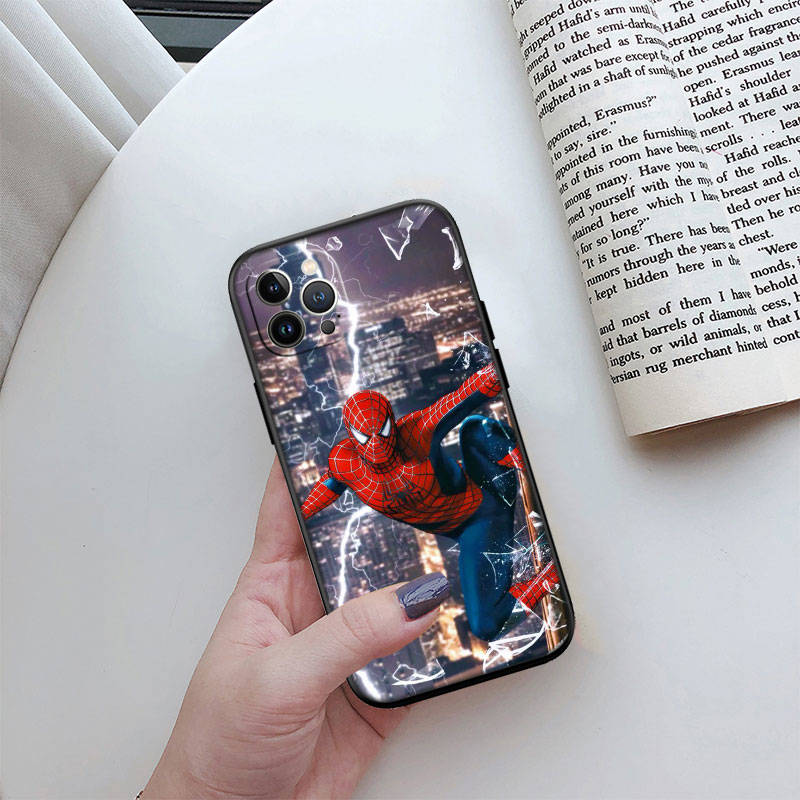 Чехол для телефона ED50 Spider-Man для Samsung Note 20 10 Plus Ultra Lite A51 A52 A53 A71 A72 A73 A82 M20 M30 M21 M31 M51 A11 A30S A20S A50S A70