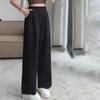 Полые широкие брюки для женщин, летние тонкие и свободные брюки, большие повседневные укороченные брюки с прямыми спортивными брюками для женщин