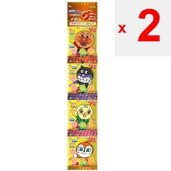 Fujiya Anpanman Gummi 4strands 84gХарактеристикиФруктовое ассорти жевательных конфет в форме AnpanmanХарактеристикиФруктовое ассорти жевательных конфет в форме