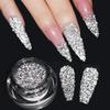 Diamonds Nail Powder Reflection Dazzling Party Art DIY Decoration Sugar Gel Polish Chrome Sparkly Flash Disco Pigment