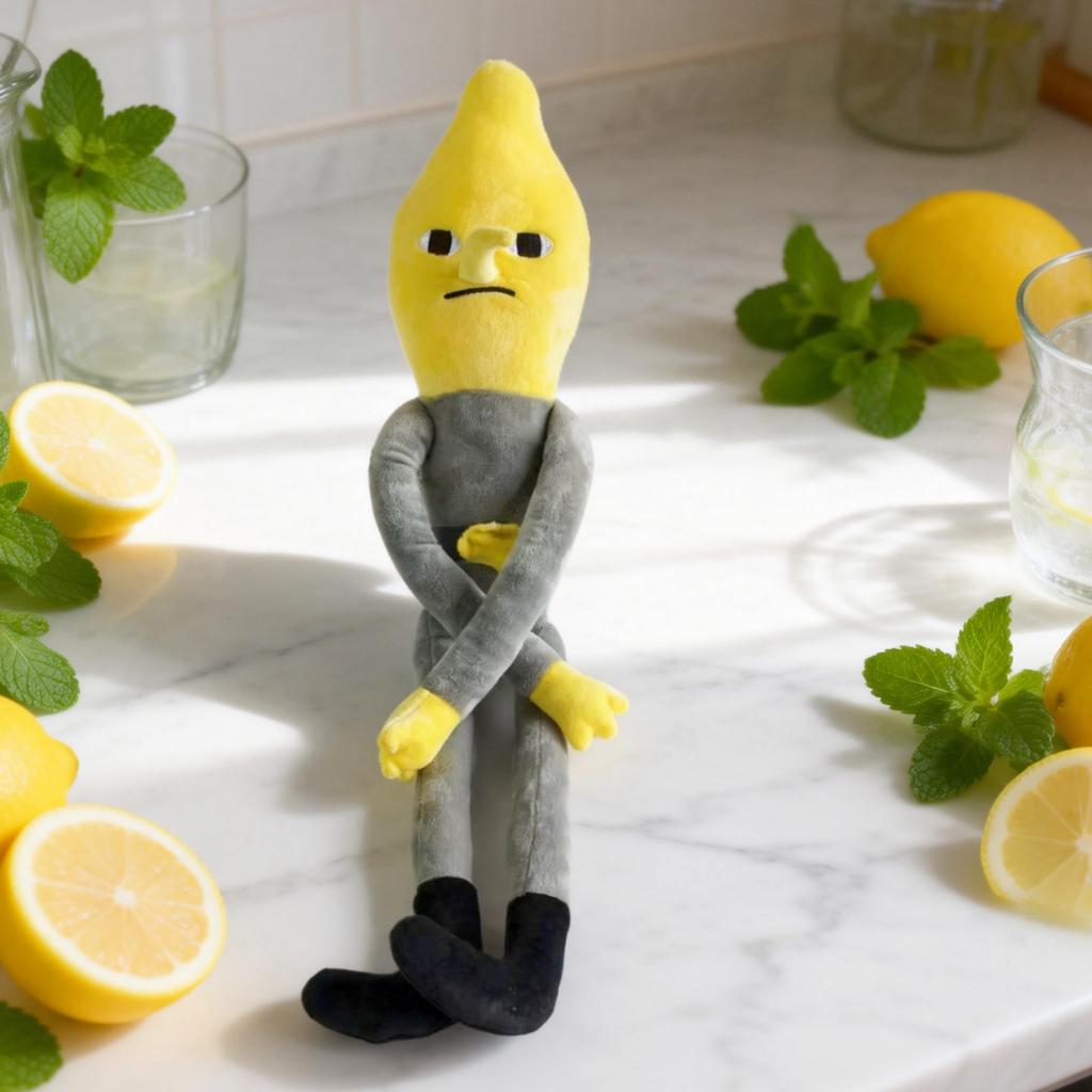 60 см Плюшевая кукла-игрушка Duke of Lemon Games Мультяшные Игровые Сувениры Декор Комнаты Дети Фанаты День Рождения Последний Год Идея Подарка