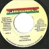 7inch Record INI KAMOZE - Too Good NONE XTerminator 2005 Jamaica Reggae, Ska & Dub Used