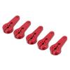 5 Pcs 25T M3 Aluminum Alloy RC Servo Horns Arms 31mm Metal Steering Arms for RC Car for Redcat for Axial for Scx10 for