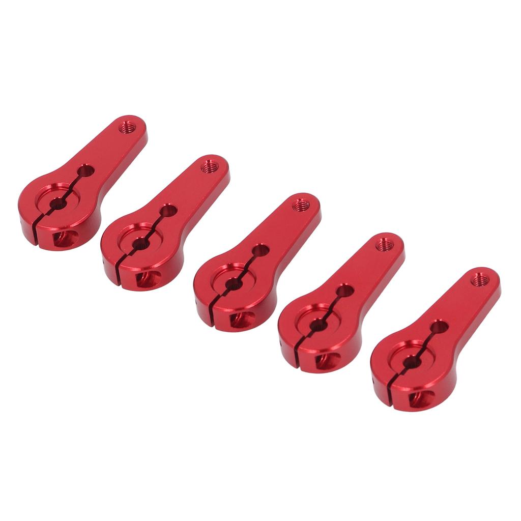 5 Pcs 25T M3 Aluminum Alloy RC Servo Horns Arms 31mm Metal Steering Arms for RC Car for Redcat for Axial for Scx10 for