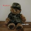 [USED] Rare American Souvenir Chelsea Army Teddy Bear