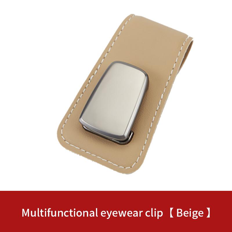 Универсальный автомобильный солнцезащитный козырек, коробка для очков, зажим для очков, держатель для карточек, держатель для билетов, подставка с застежкой, чехол для ручек, аксессуары для очков