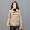 Short Cotton Jacket for Women Winter Fashion Buttoned Chinese Style Loose Thick Warm