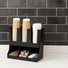 Plastic Disposable Paper Cup Holder Large Capacity Wall Mounted Paper Cup Dispenser Space Saving Paper Cup Storage Rack Hotel