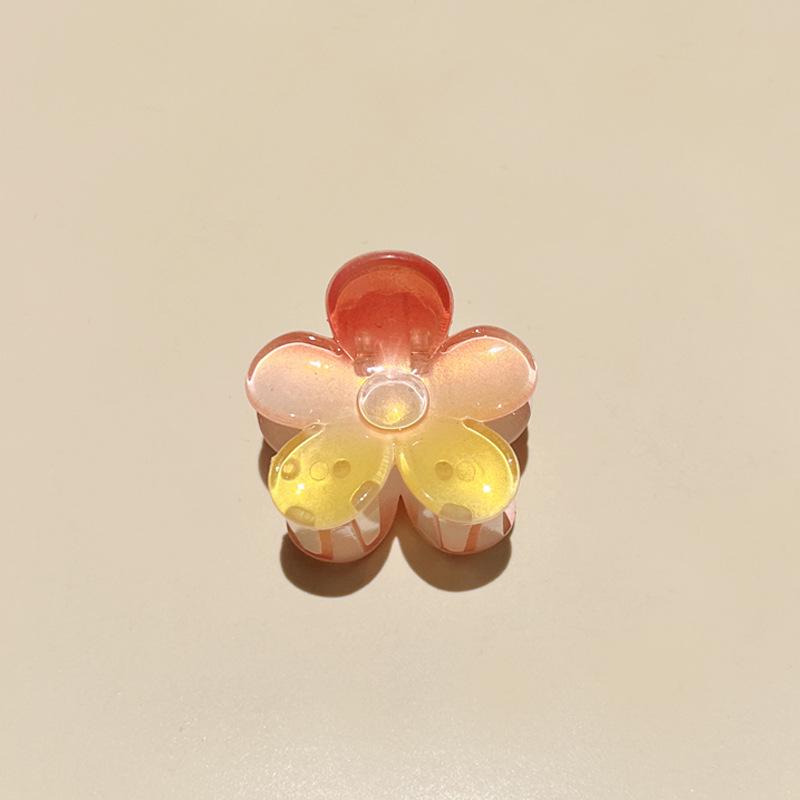 Plumeria Candy Color Fairy Hair Clip - Elegant Shark Clip Accessory